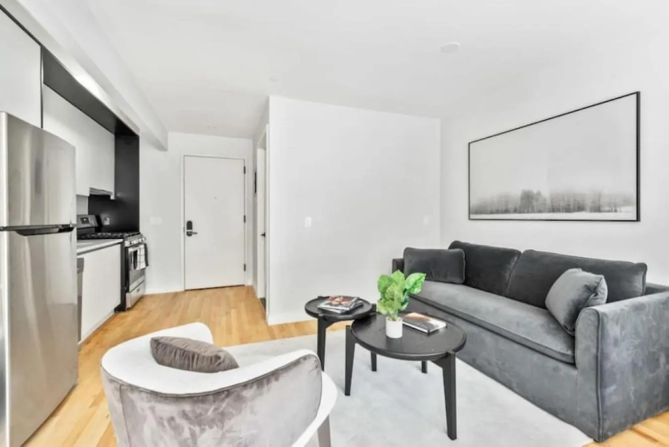 Apartment Ferienwohnung Luxe Studio With Charming Juliet Balcony New York