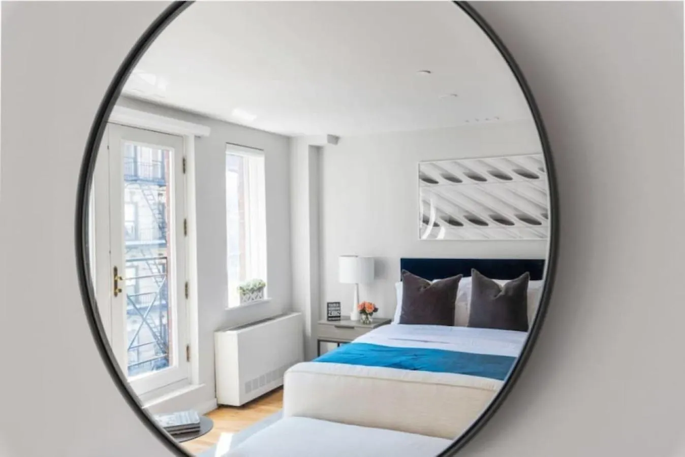 Apartment Ferienwohnung Luxe Studio With Charming Juliet Balcony New York USA