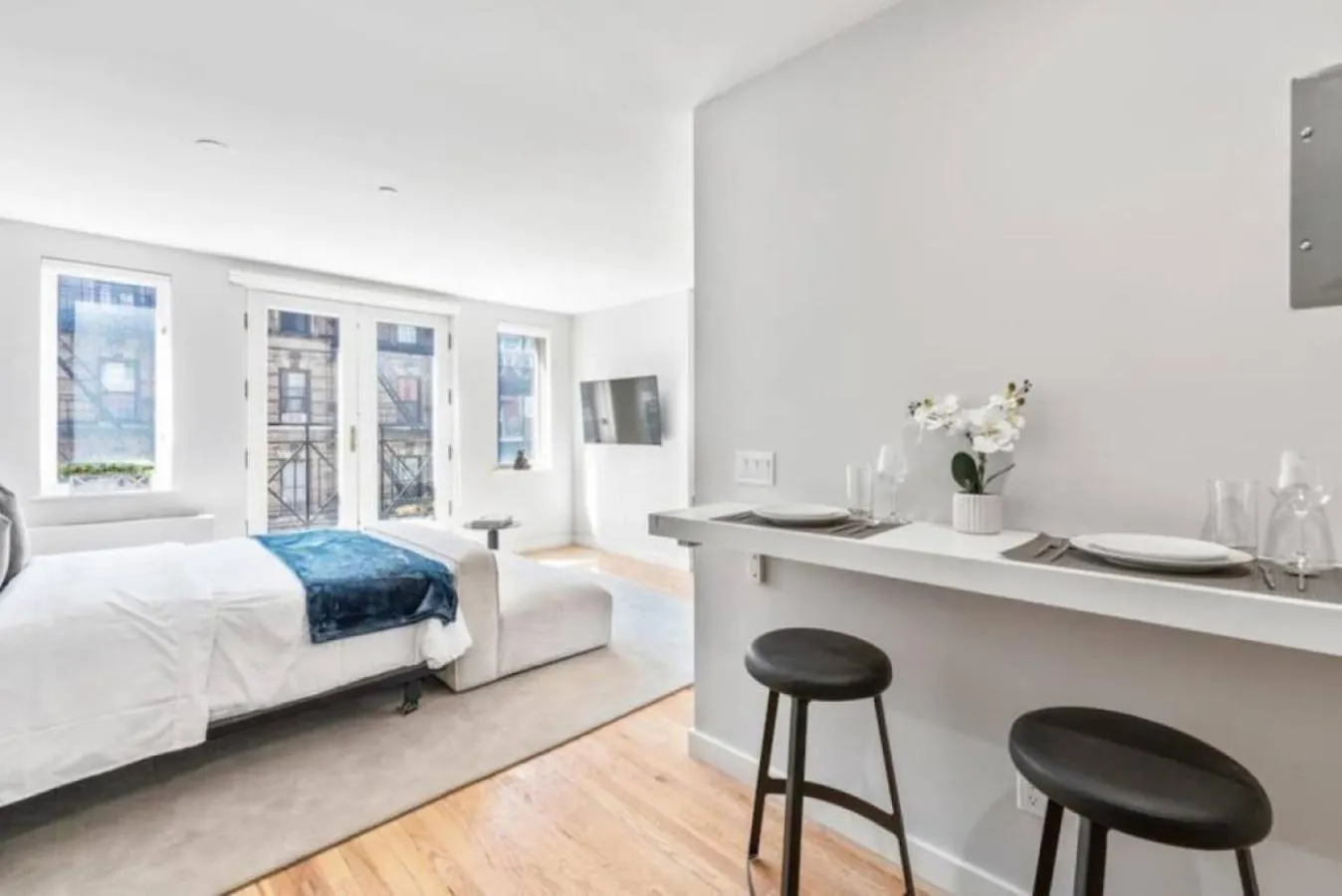 Ferienwohnung Luxe Studio With Charming Juliet Balcony New York USA